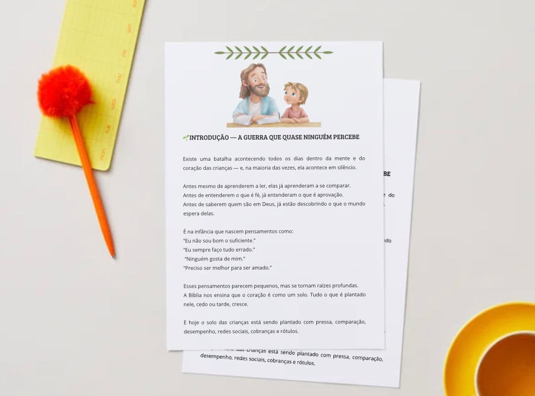 Página interna do material 2 - O Poder das Palavras