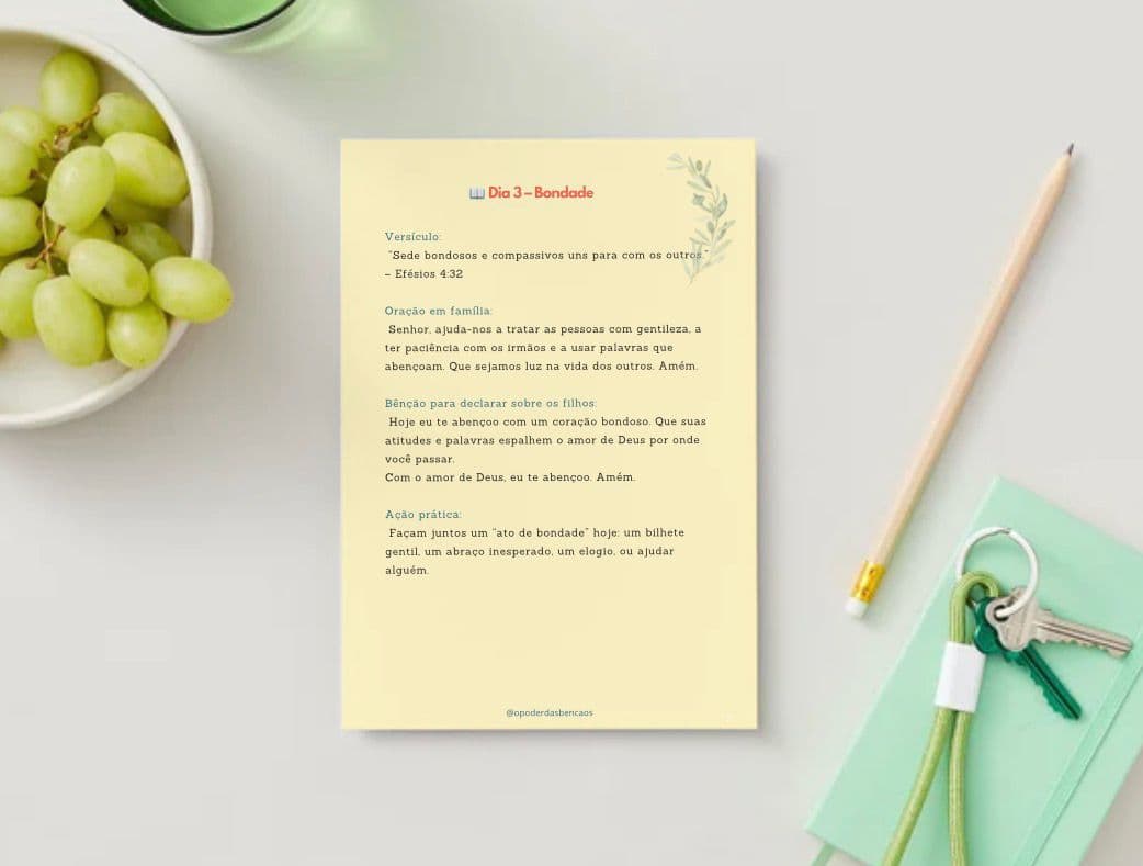 Página interna do material 10 - O Poder das Palavras