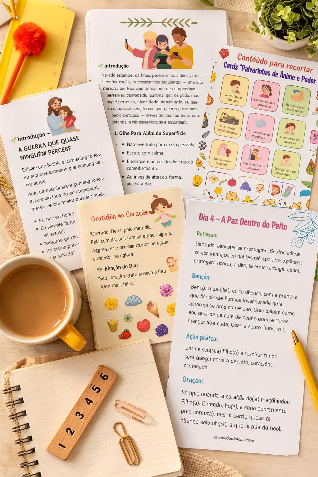 Página interna do material 13 - O Poder das Palavras