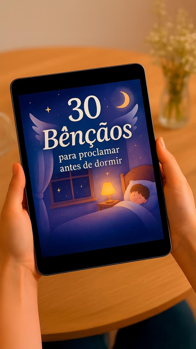 Poder das Palavras - 30 Bênçãos para Proclamar Antes de Dormir