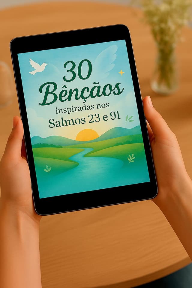 Poder das Palavras - 30 Bênçãos Inspiradas nos Salmos 23 e 91