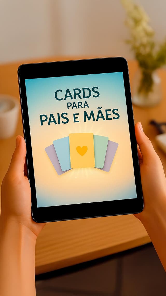 Poder das Palavras - Cards para Pais e Mães