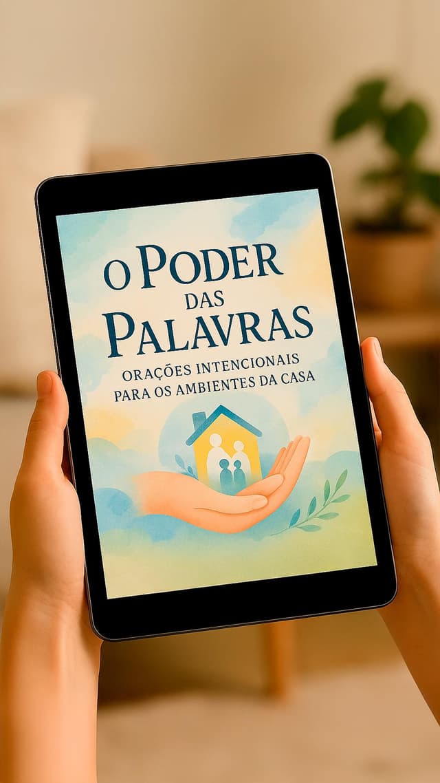 O Poder das Palavras - Orações Intencionais para Ambientes da Casa