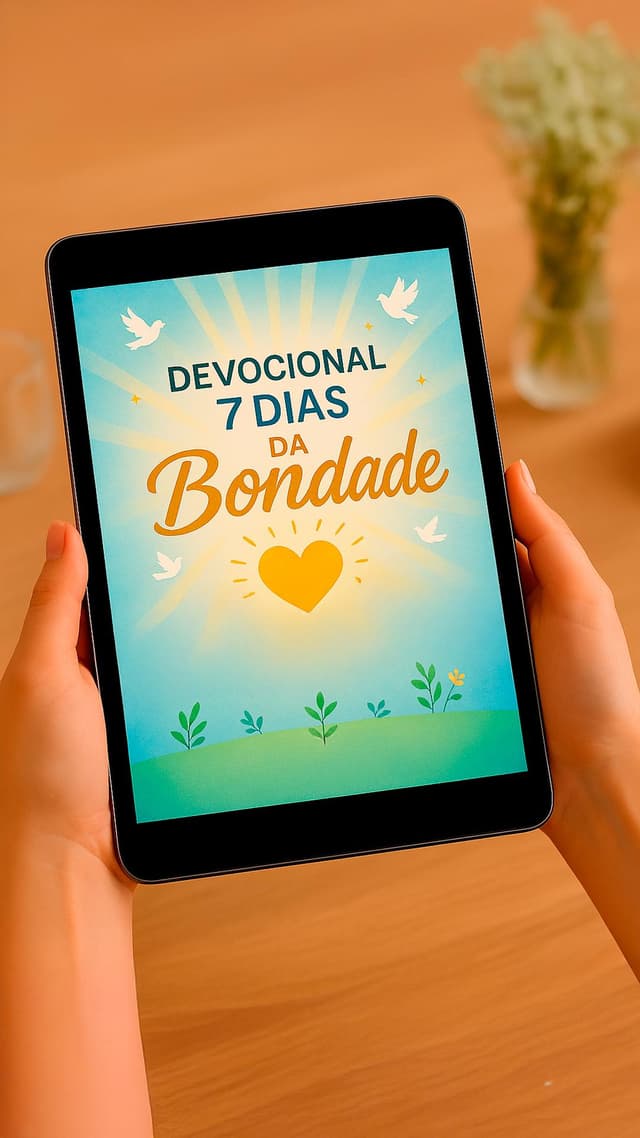 O Poder das Palavras - Devocional 7 Dias da Bondade