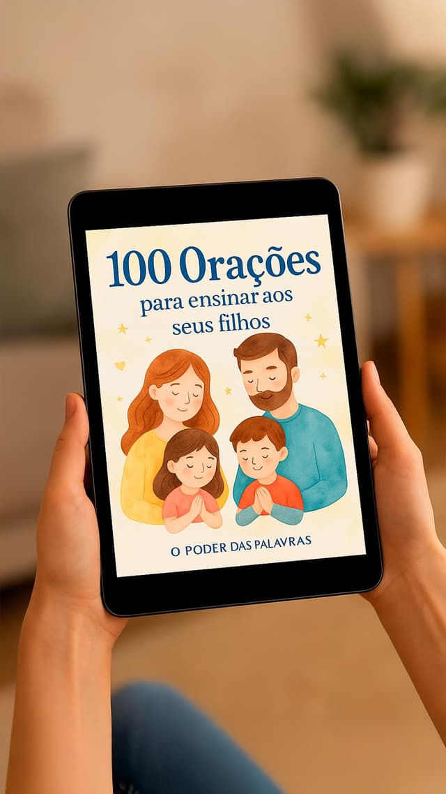 Poder das Palavras - 100 Orações para Ensinar aos Filhos