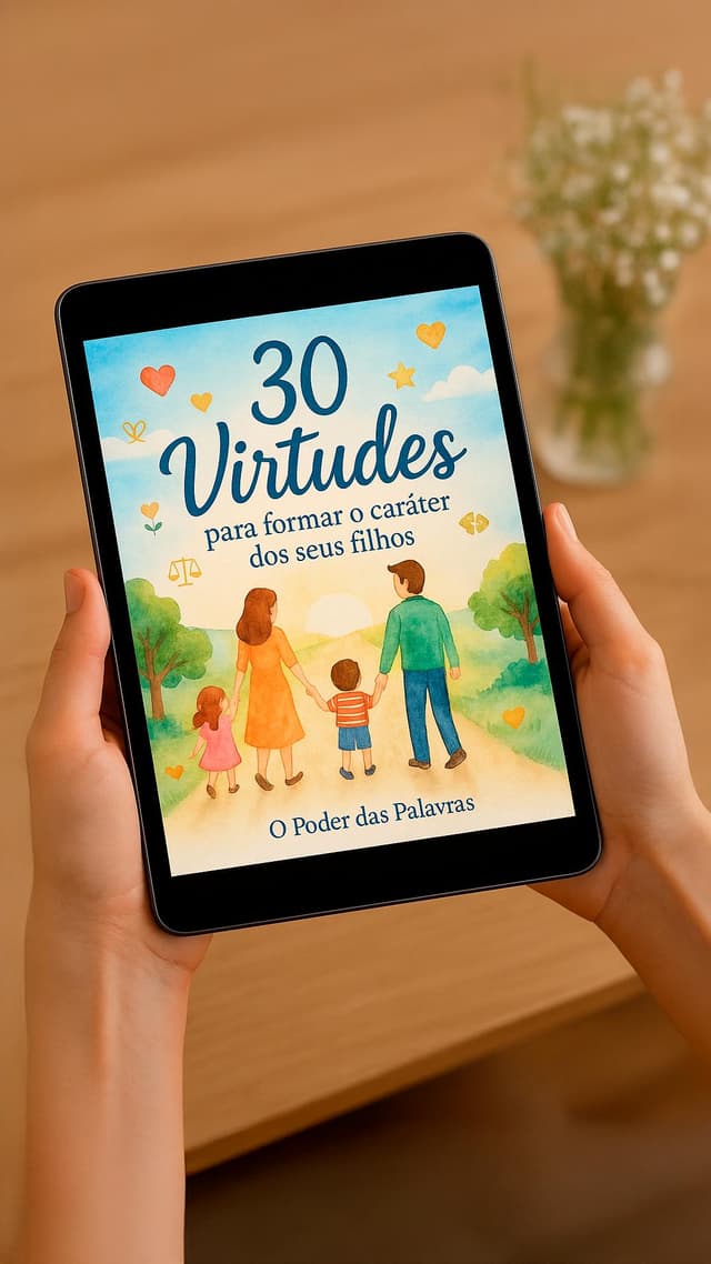 Poder das Palavras - 30 Virtudes para Formar o Caráter dos Filhos