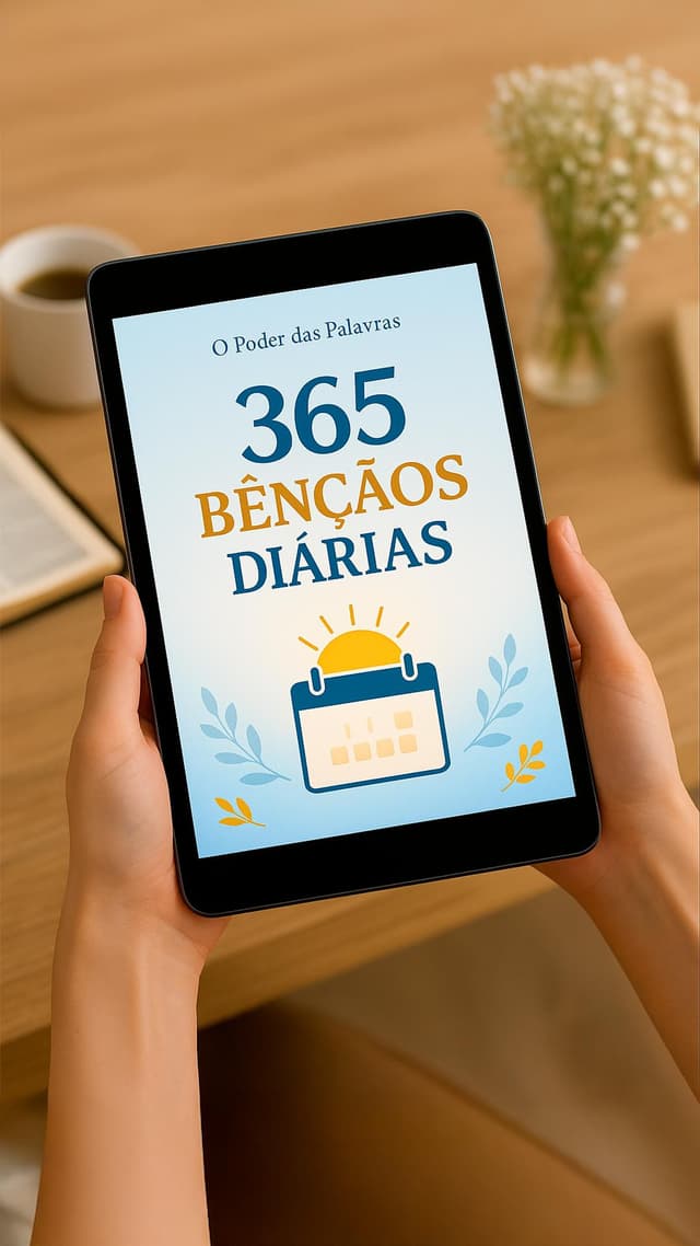 Poder das Palavras - 365 Bênçãos Diárias para Encher Seus Filhos de Amor e Fé