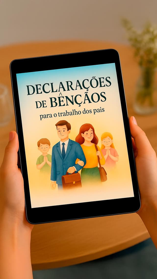 O Poder das Palavras - Declarações de Bênçãos para o Trabalho dos Pais