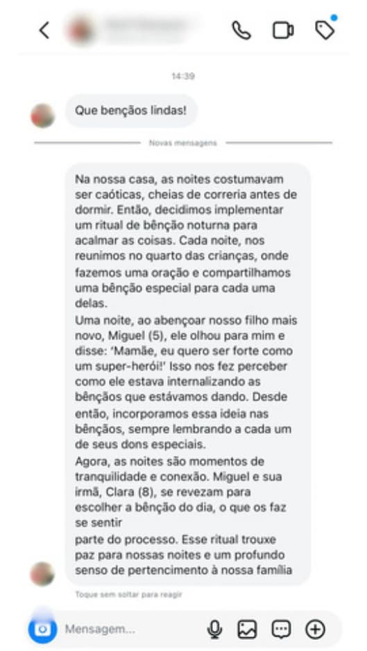 Depoimento sobre O Poder das Palavras - 3