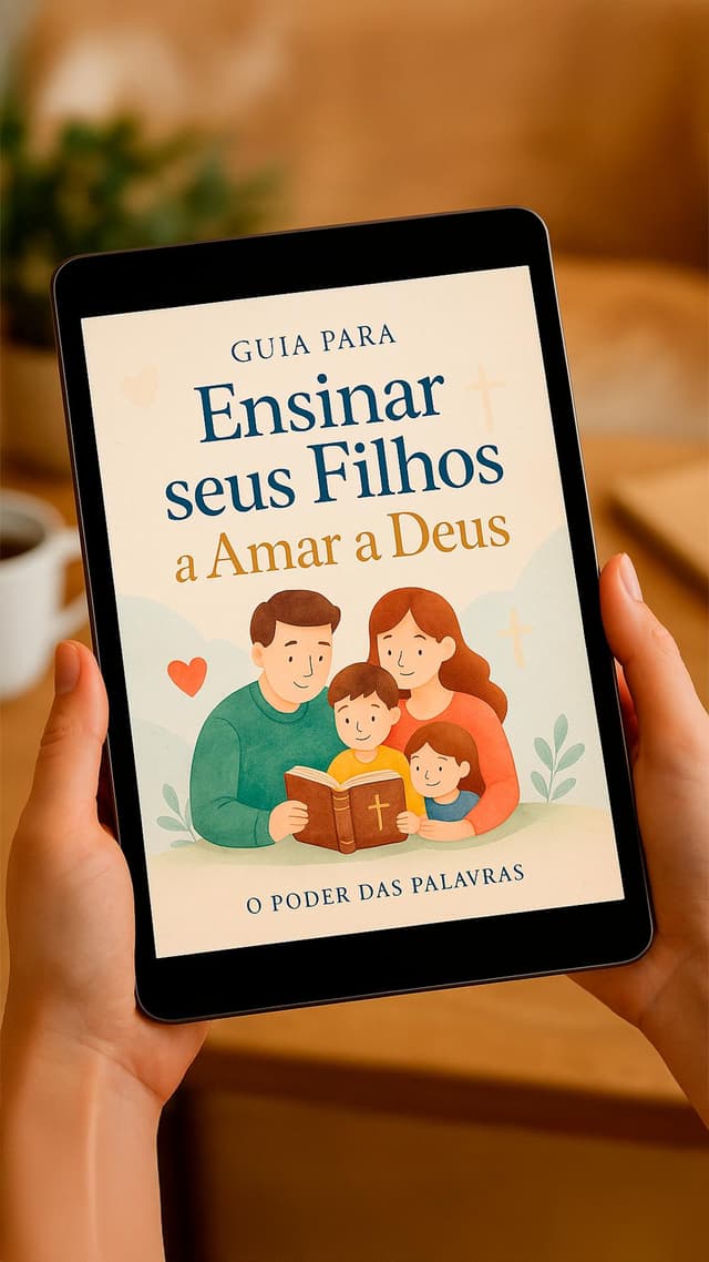 Poder das Palavras - Guia para Ensinar o Filho a Amar a Deus