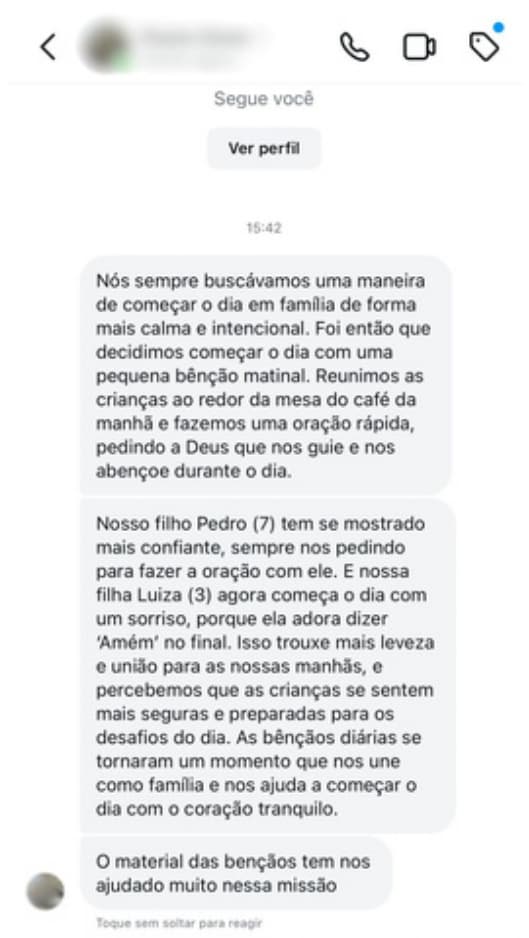 Depoimento sobre O Poder das Palavras - 5