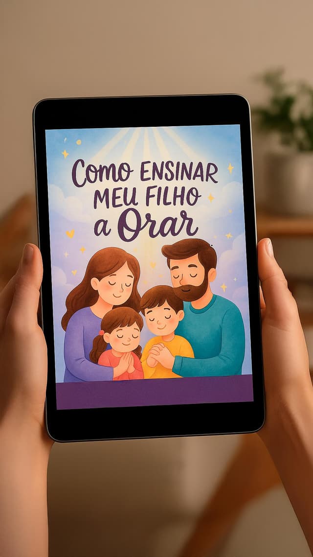 O Poder das Palavras - Como Ensinar Meu Filho a Orar