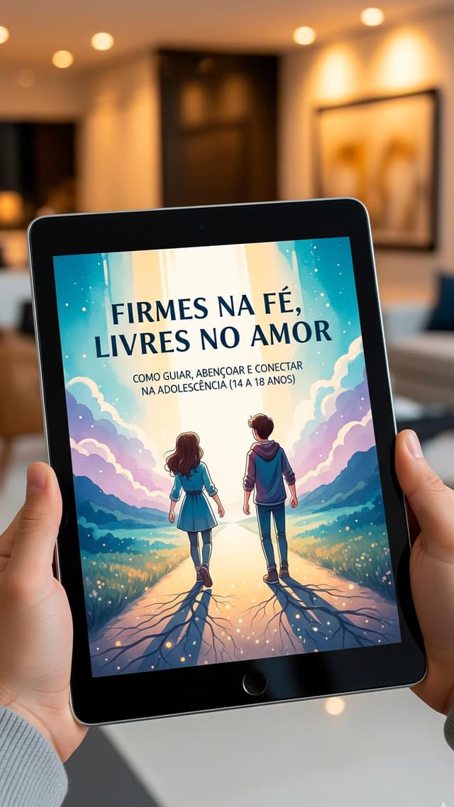 O Poder das Palavras - Firmes na Fé, Livres no Amor: Como Guiar, Abençoar e Conectar na Adolescência (14 a 18 Anos)