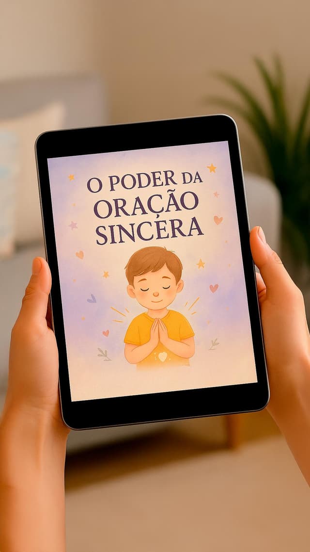 O Poder das Palavras - O Poder da Oração Sincera - Apostila 5