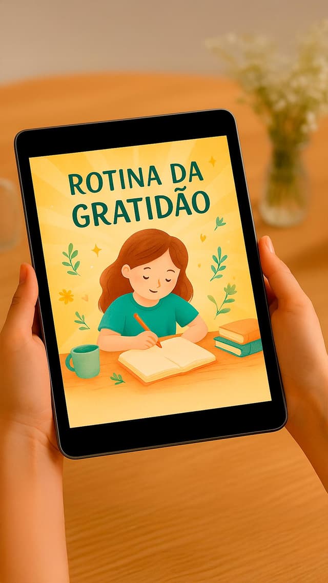 Poder das Palavras - Rotina Diária da Gratidão